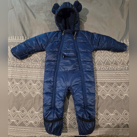 Obermeyer Kleine Bunting Toddler Snowsuit Size 12-18months - Picture 1 of 6